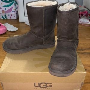 Classic Leather UGGs